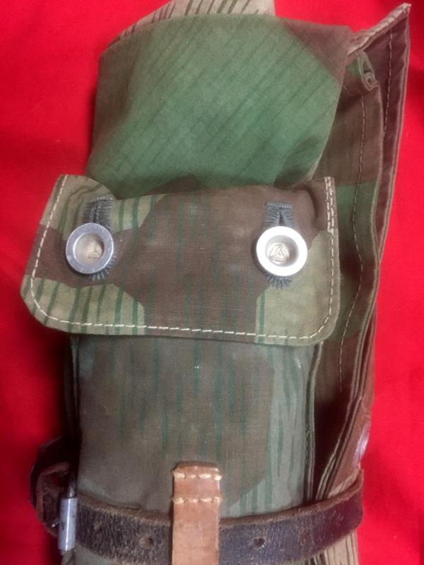 WW2 Swiss Zeltbahn Tent Pole/Pegs Carrying Bag