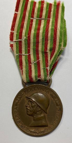 WW1 Italian 1915-18 War Medal