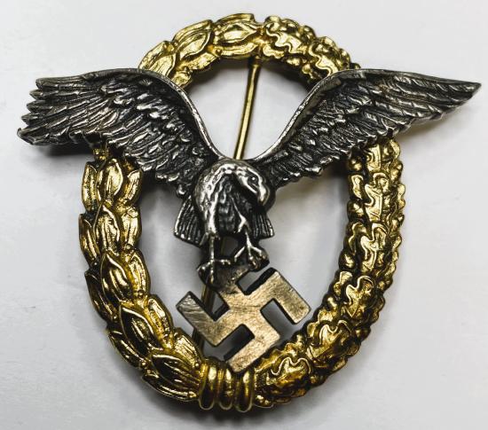 Replica WW2  Luftwaffe Pilots Badge