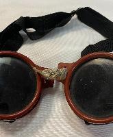 Vintage American Wellsworth Motorcycle Safety Goggles