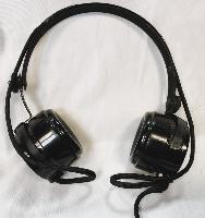 WW2 US Navy TMC Flight Deck Headphones & Chest Mike