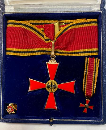 West German Federal Commanders Cross Of Merit