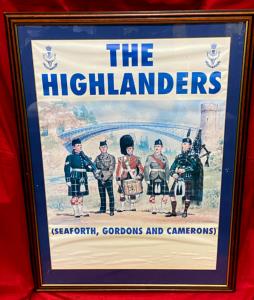 The Highlanders Recruiting Framed Poster
