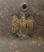 WW2 German Kriegsmarine Coastal Artillery M42 Helmet