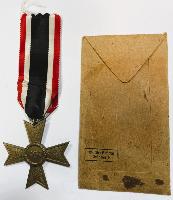 WW2 German War Merit Cross 2nd Class Without Swords With Packet