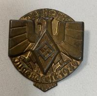 WW2 German Deutsche Jungendfest 1936 Badge