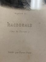 Victorian Era Napoleonic Marshal MacDonald Duc de Tarento Framed Print -COLLECTION ONLY