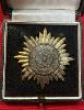 WW2 German Cased Eastern People's Award 1st Class In Gold With Swords 