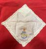 WW1 Royal Artillery Embroidered Silk Handkerchief