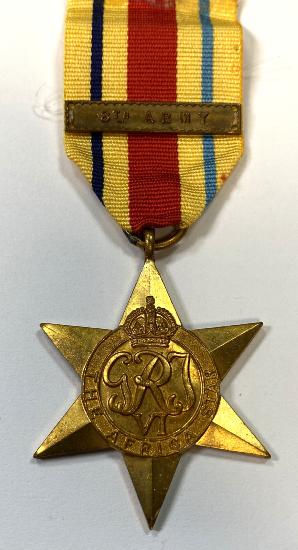 WW2 British Africa Star With 8th Army Clasp