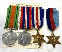 WW2 British RAMC Medal Group- SHOP COLLECTION ONLY