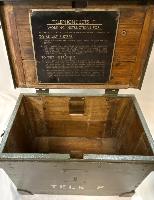 WW2 British Set F MKII Field Telephone In Transit Box