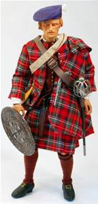 Greystones  Jacobite Highlander  ‘Niallghas’  1745 Rising