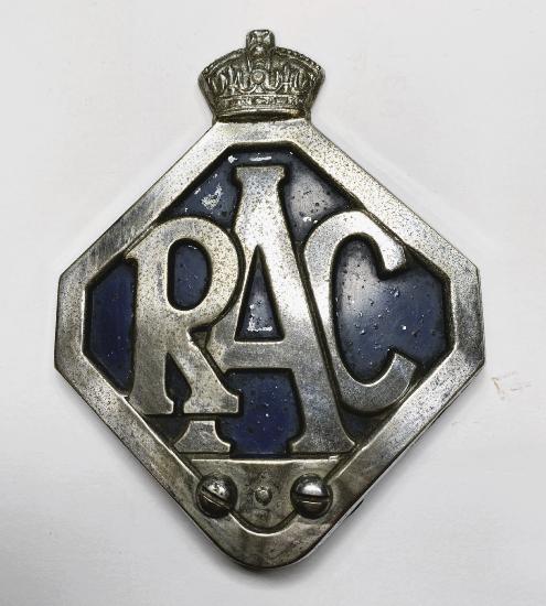 Royal Automobile Club Car Badge