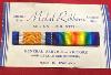 WW1 British War & Victory Pair Ribbon Bar On Issue Card