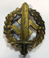 WW2 German SA Sports Badge In Bronze