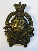 Replica 72nd Highlanders Cap Badge