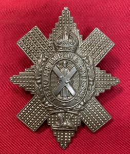 WW2 Black Watch Cap Badge