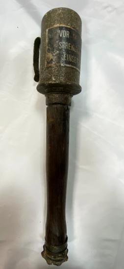 WW1 German M1917 Stick Grenade Can not ship outside of UK