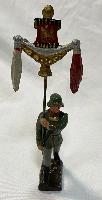  WW2 German Schusso German Soldier Standard Bearer