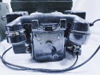 WW2 British Set F MKII Field Telephones In Transit Boxes