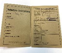 WW2 German Hitlerjugend Gehundheitspass