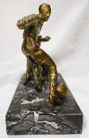 1930's Art Deco Footballer Striker