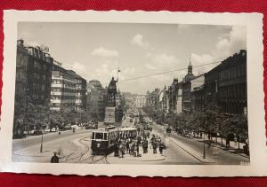 WW2 German Prague Feldpost Postcard