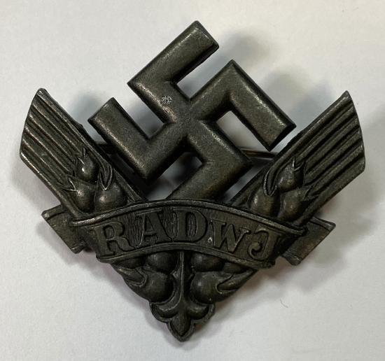 WW2 German RAD / WJ War Helper's Service Badge