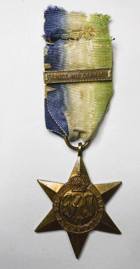WW2 British Atlantic Star With France Germany Clasp