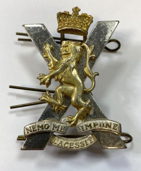 Royal Regiment Of Scotland Officer Cap Badge