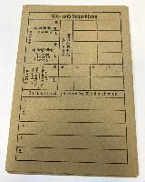 WW2 German Hitlerjugend Gehundheitspass