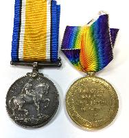 WW1 Argyle And Sutherland Highlanders Medal Pair
