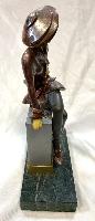 Austrian 1930s Art Deco Lady Striker  