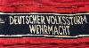 WW2 German Deutscher Volksturm Wehrmacht Armband