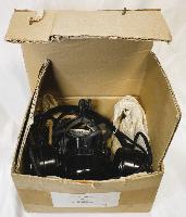 WW2 US Navy TMC Flight Deck Headphones & Chest Mike