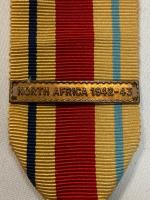 WW2 German Africa Star With N.Africa 1942-43 Clasp