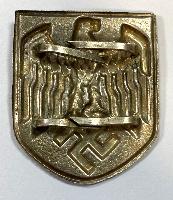 Replica WW2 German Pith Helmet Eagle Shield