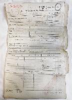 WW1  British Royal Marine Collection Of Paperwork And Badges