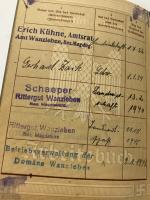 WW2 German Deutsches Reich Arbeitsbuch
