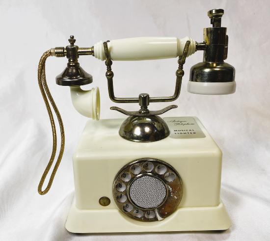 Musical Telephone Table Lighter