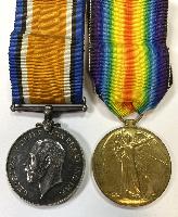 WW1 British War & Victory Medal Pair RAMC