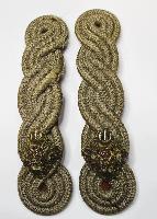  Victorian Second Lieutenant Dress Tunic Epaulets