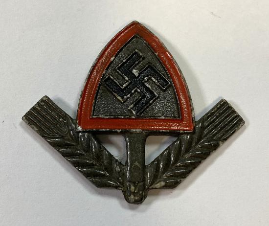 WW2 German RAD Cap Badge