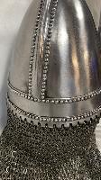 Spangenhelm Helmet With Wooden Stand