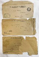 WW1  British Royal Marine Collection Of Paperwork And Badges
