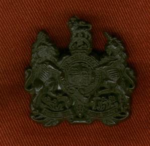 WW2 British General Service Plastic Economy Cap Badge     
