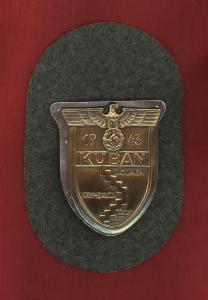 Replica WW2 German  Kuban Battle Shield