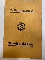 WW2 German R.J.A. Award Record Book