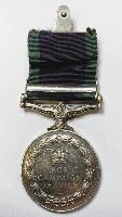 British General Service Medal  With Borneo Clasp